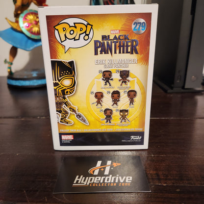 Marvel Black Panther Erik Killmonger Glow in the Dark Funko PoP! Vinyl Figure #279 Exclusive Funko