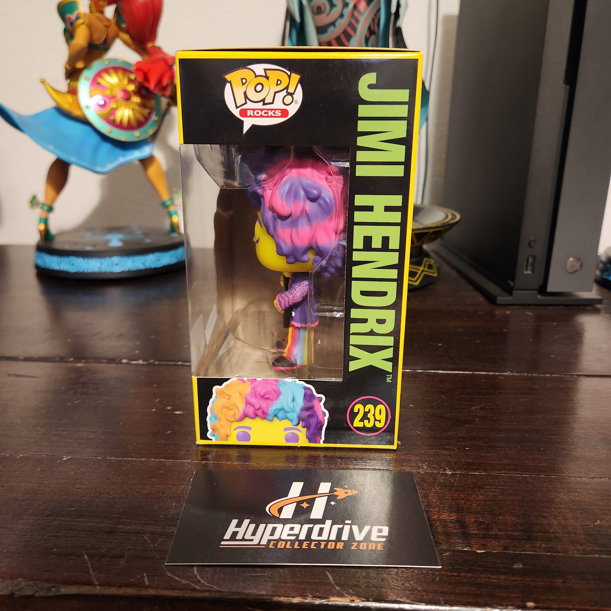 Rocks Blacklight Jimi Hendrix Funko PoP! Vinyl Figure #239 NYCC Limited Edition Funko