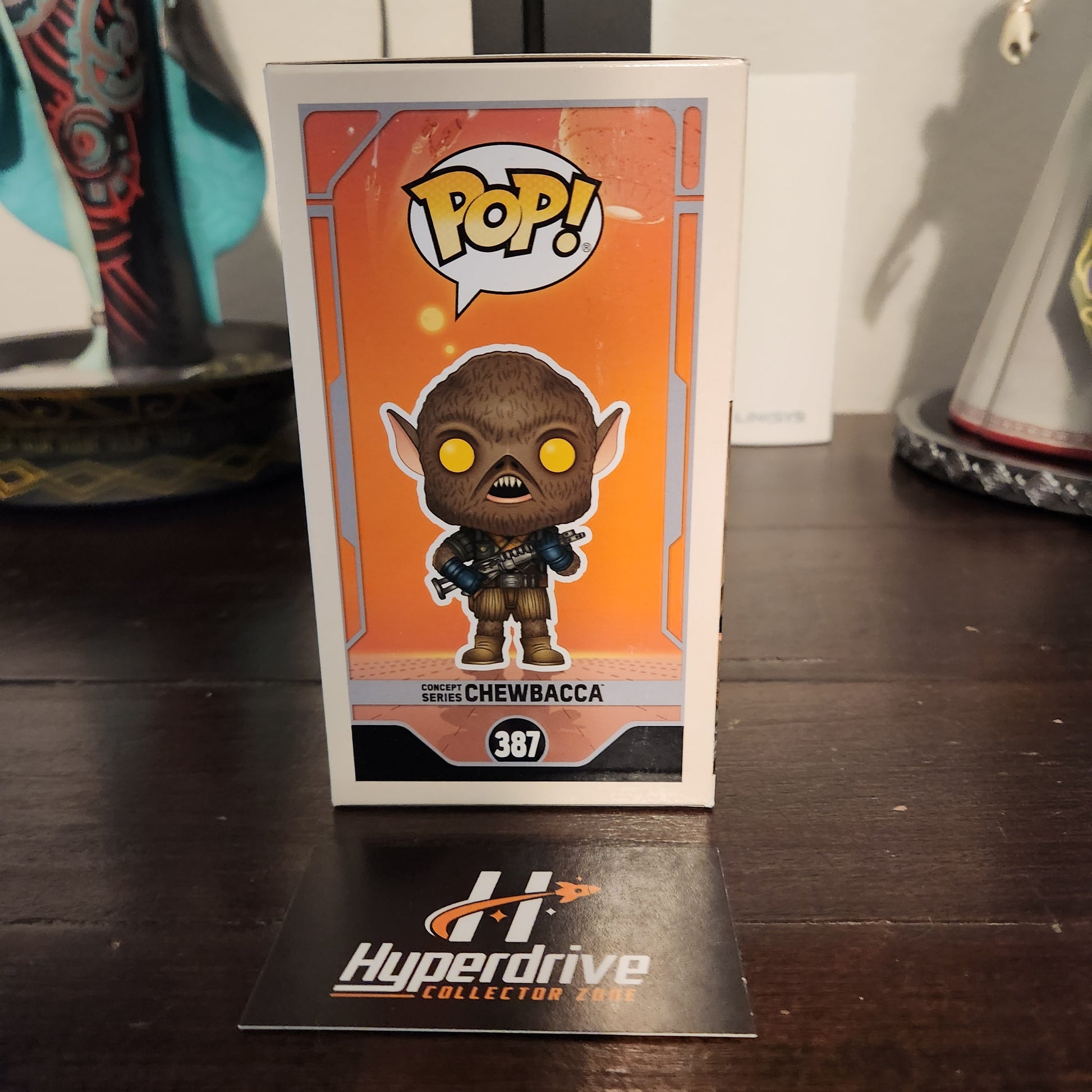 Star Wars Concept Series Chewbacca 2020 Celebration Funko PoP! Vinyl Figure #387 Funko