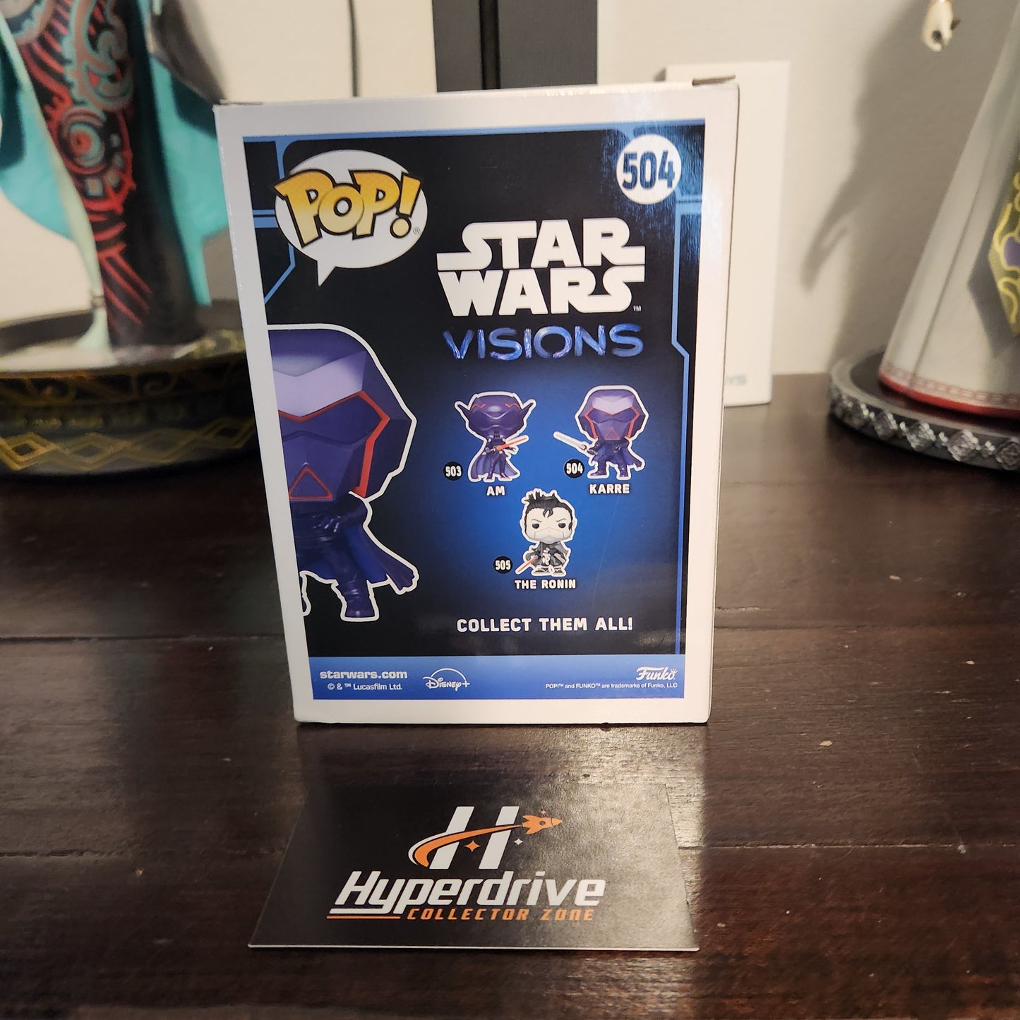 Funko PoP Star Wars Visions Karre Glow in the Dark Exclusive Funko