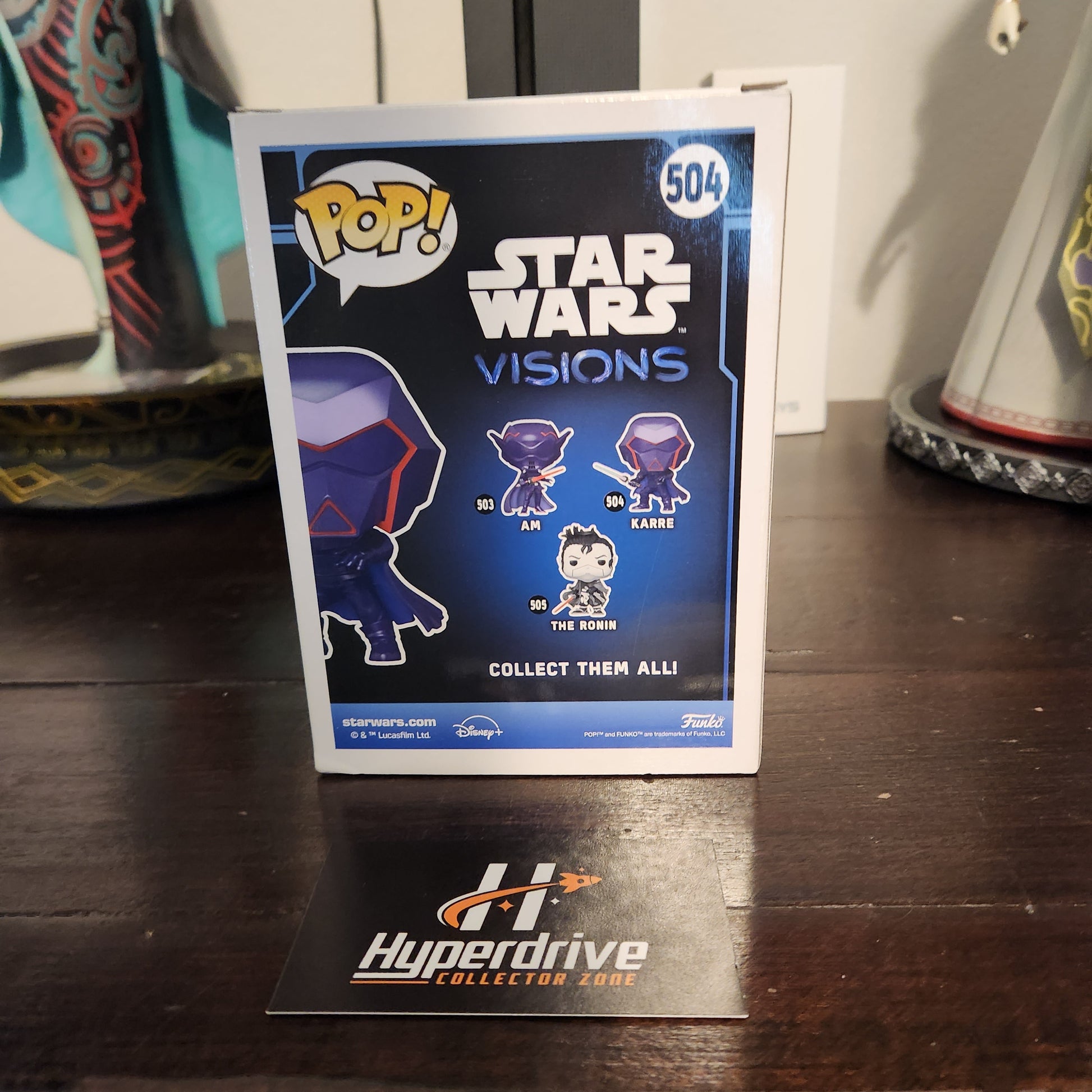 Funko PoP Star Wars Visions Karre Glow in the Dark Exclusive Funko