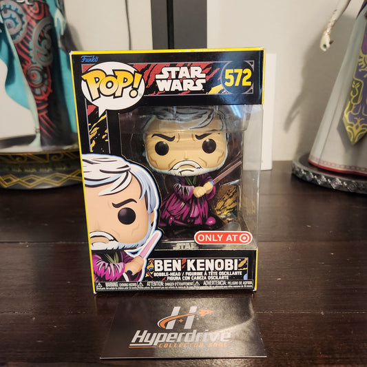 Star Wars Retro Ben Kenobi Exclusive Funko PoP! Vinyl Figure #572 Funko