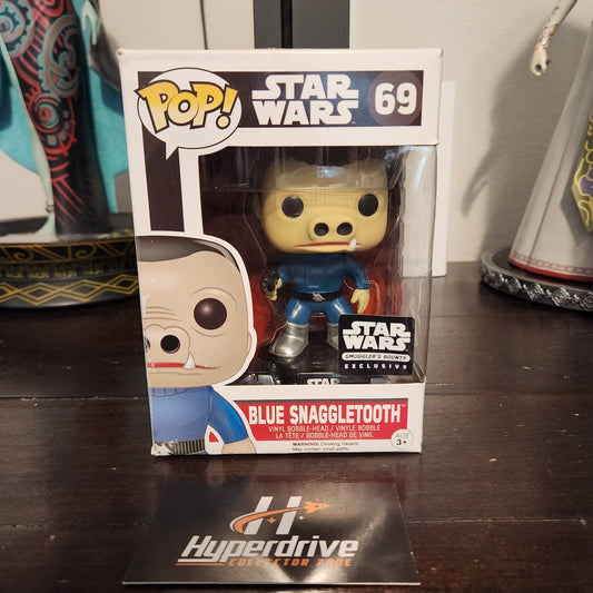 Star Wars Blue Snaggletooth Exclusive Funko PoP! Vinyl Figure #69 Funko