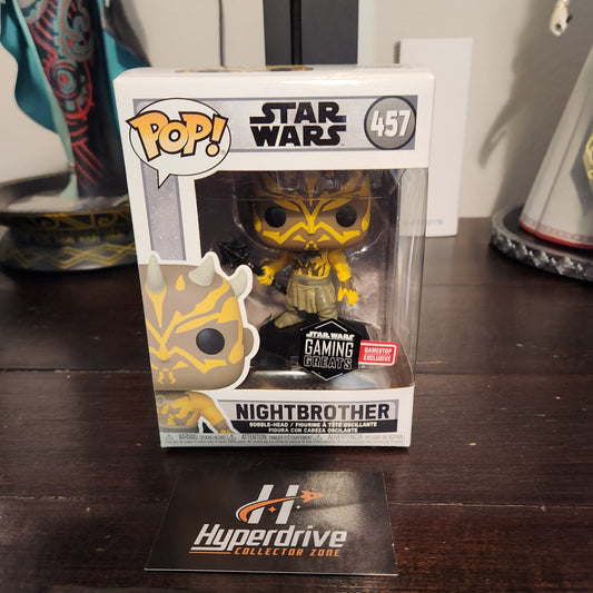 Star Wars: Jedi Fallen Order Nightbrother Gaming Greats Exclusive Funko PoP! Vinyl Figure #457 Funko