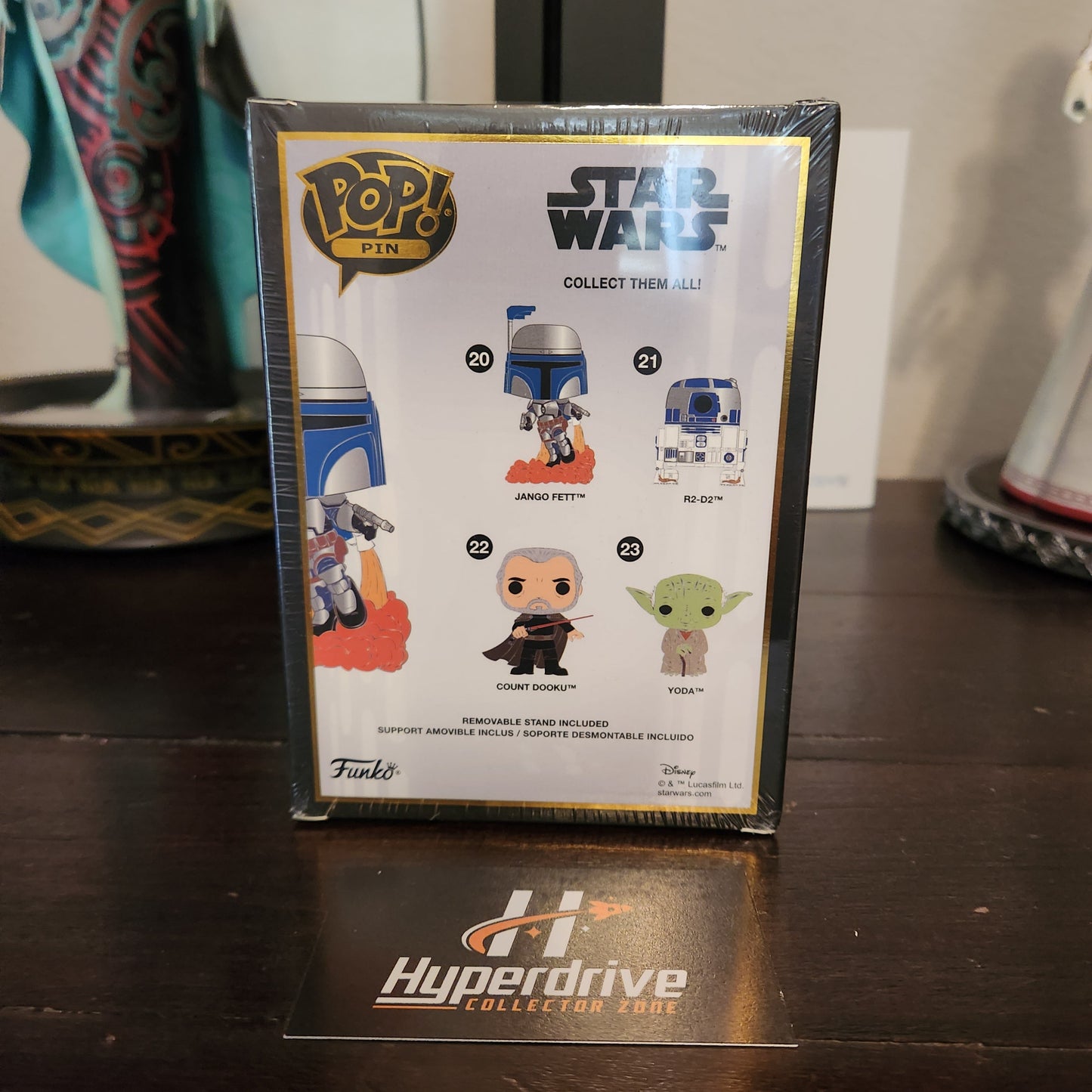Star Wars Jango Fett Funko PoP Pin Funko