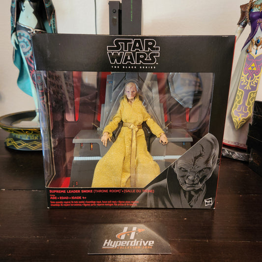 Star Wars The Black Series Supreme Leader Snoke 6-Inch Action Figure (Throne Room) Hasbro