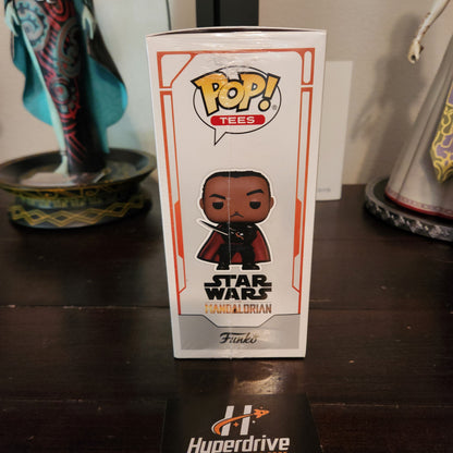 Star Wars The Mandalorian Moff Gideon Funko PoP & Tee Bundle, Size Large Funko