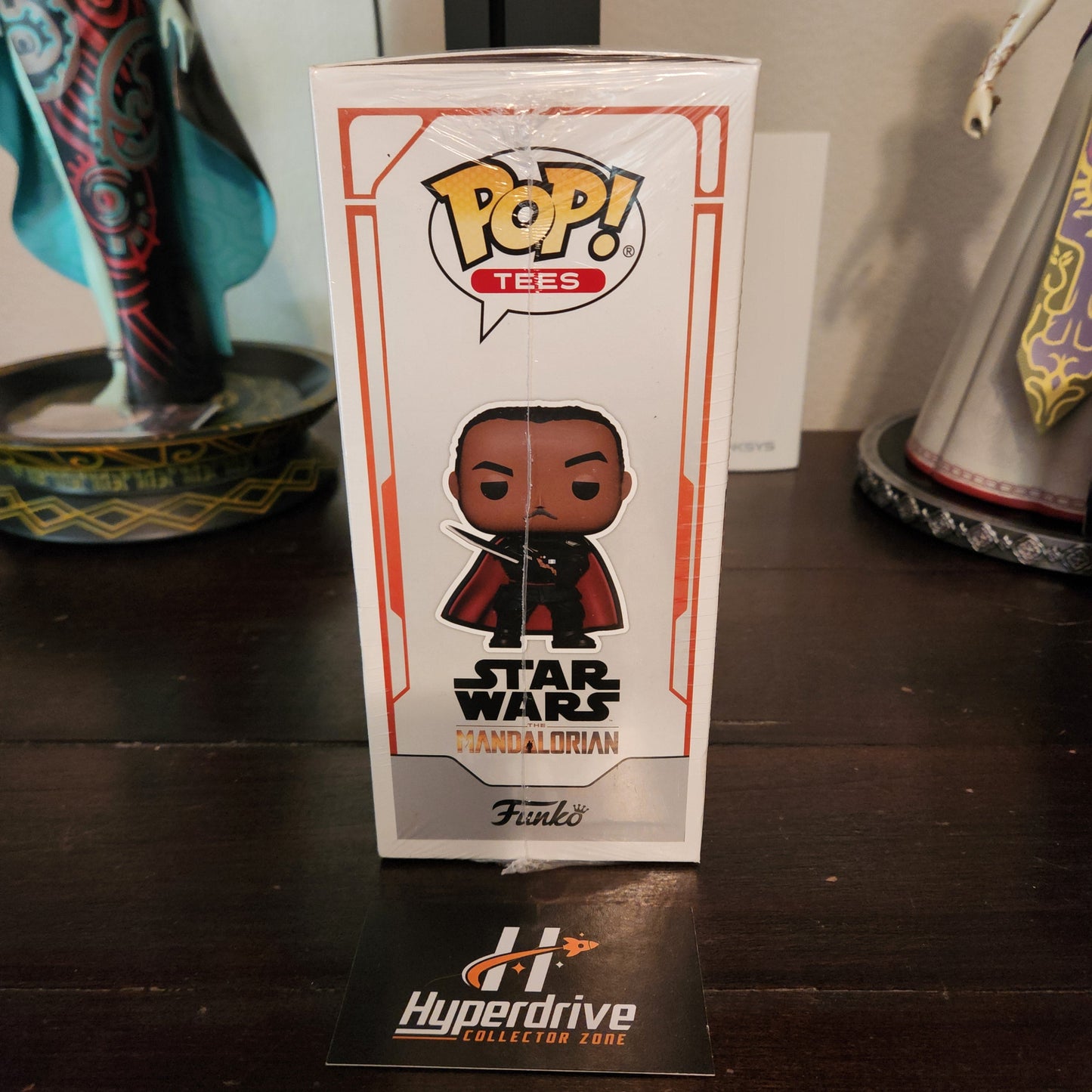 Star Wars The Mandalorian Moff Gideon Funko PoP & Tee Bundle, Size Large Funko