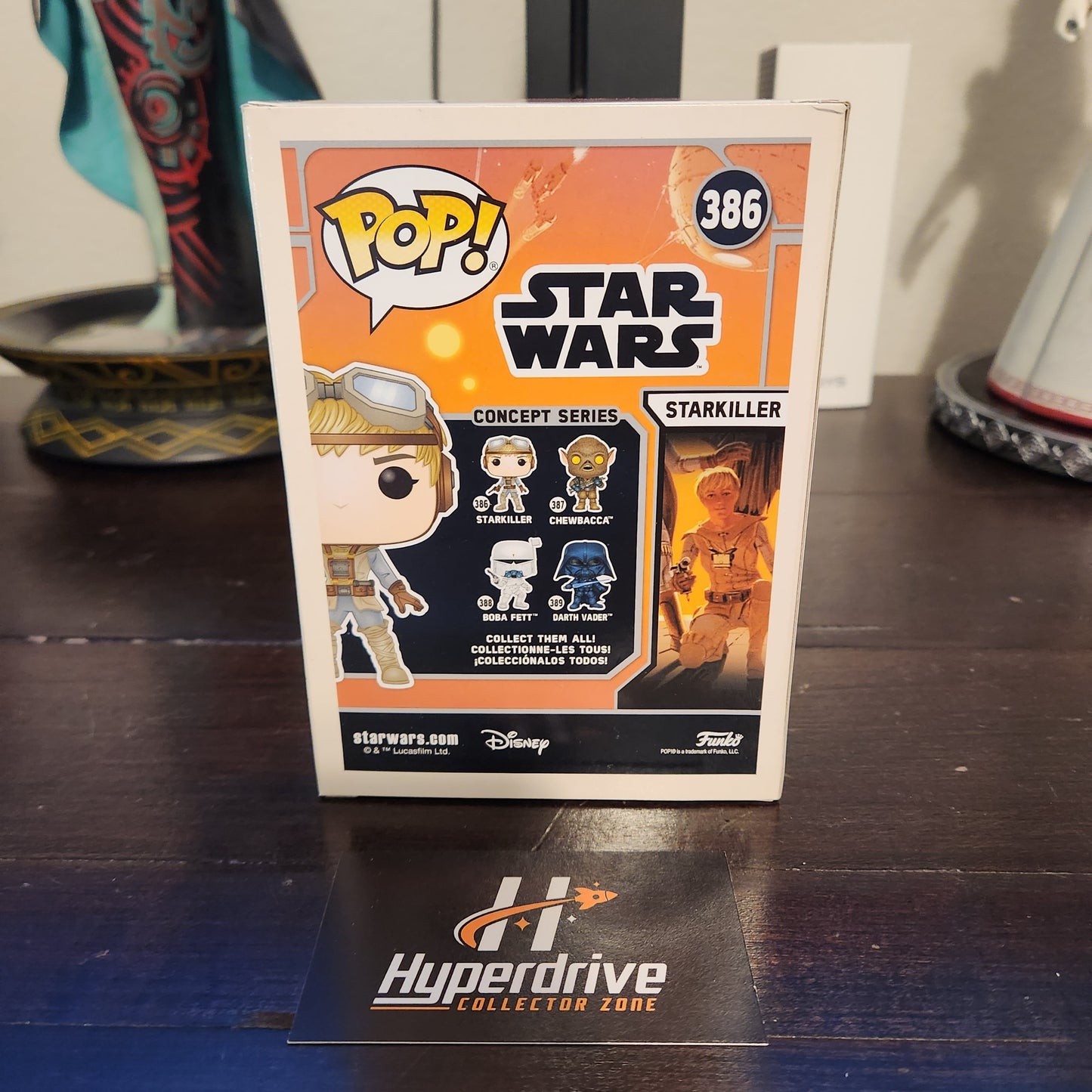 Star Wars Concept Series Starkiller Funko PoP Vinyl Figure #386 Celebration Exclusive Funko