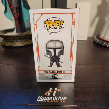 Star Wars The Mandalorian w/ Beskar Staff Funko PoP Vinyl Figure #479 Exclusive Funko