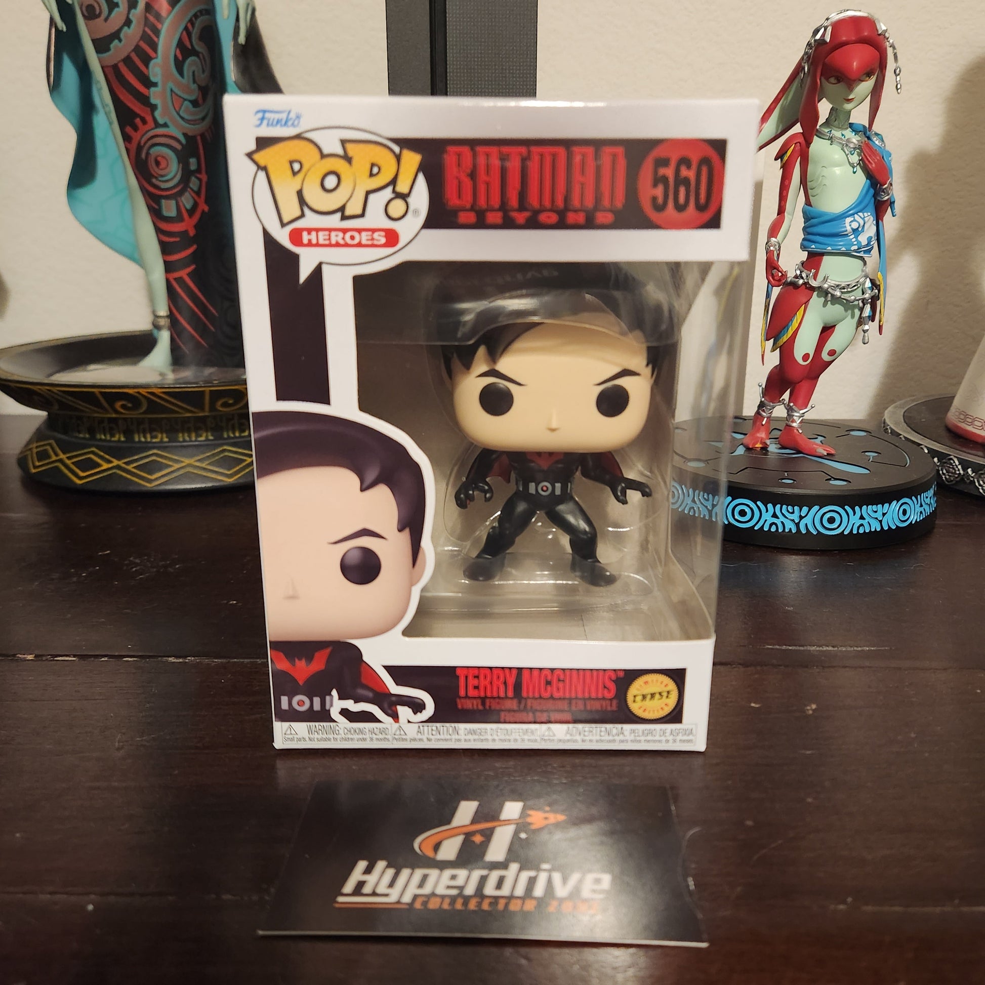 DC Batman Beyond Terry McGinnis Funko Pop Vinyl Figure #560 CHASE Funko