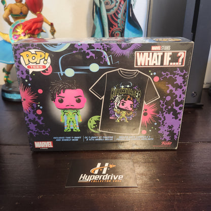 Marvel What If...? Blacklight Killmonger Funko PoP & Tee - Size XL Funko