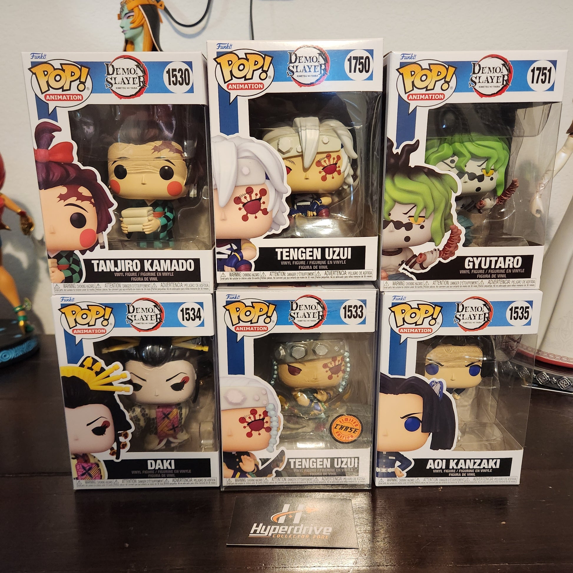 Demon Slayer Funko PoP CHASE Bundle of 6 Funko