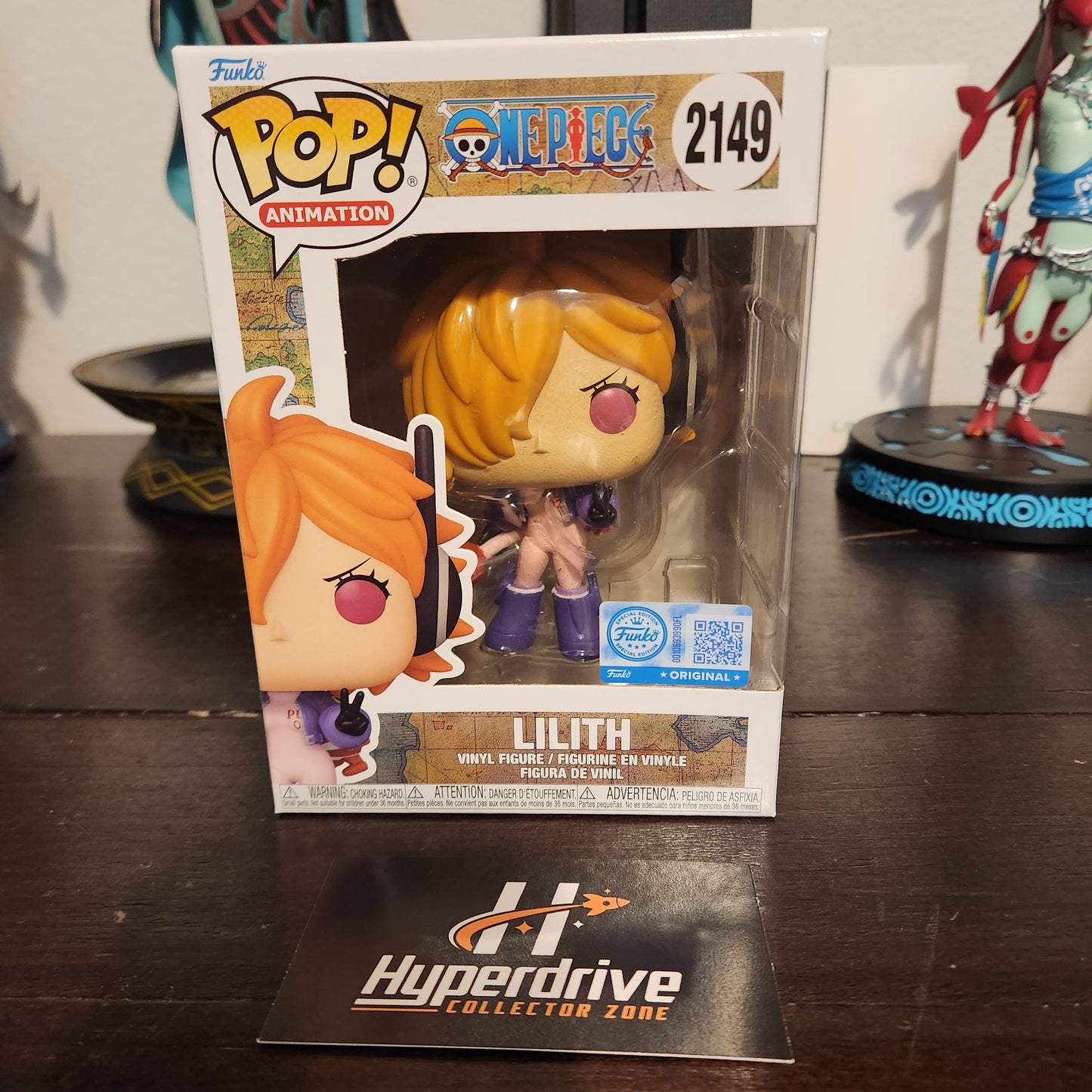 One Piece Lilith Funko PoP Vinyl Figure Exclusive #2149 Funko
