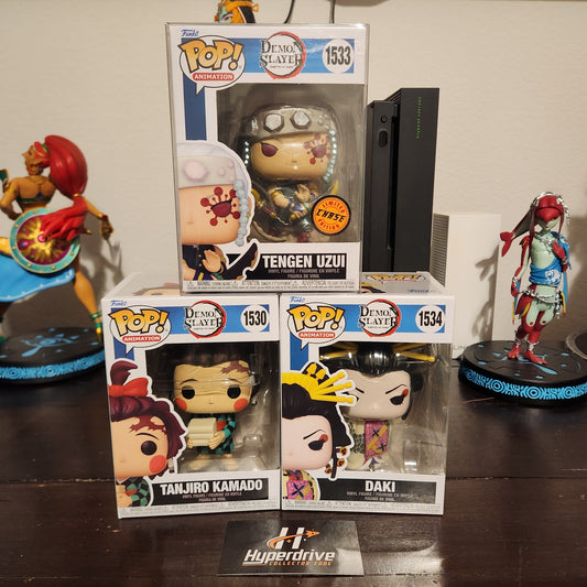Demon Slayer Funko PoP CHASE Bundle of 3 Funko