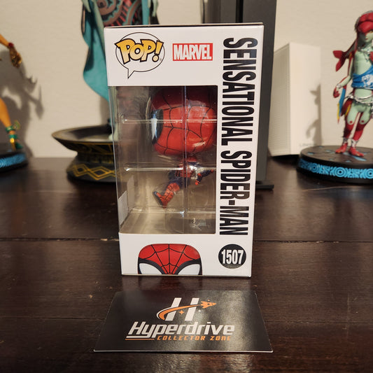 Marvel Sensational Spider-Man Funko Pop! Vinyl Figure #1507- 2025 Summer Convention Exclusive Funko
