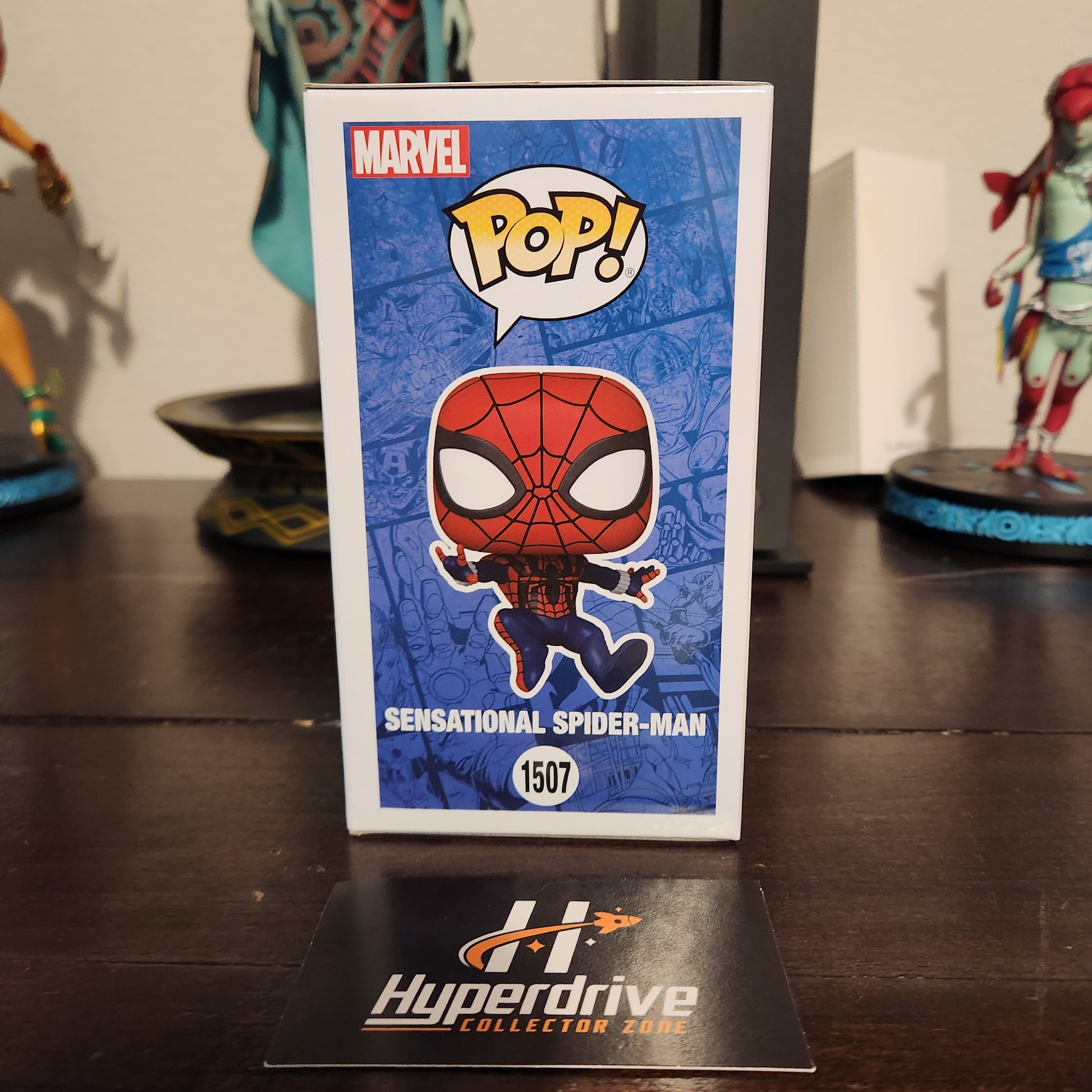 Marvel Sensational Spider-Man Funko Pop! Vinyl Figure #1507- 2025 Summer Convention Exclusive Funko