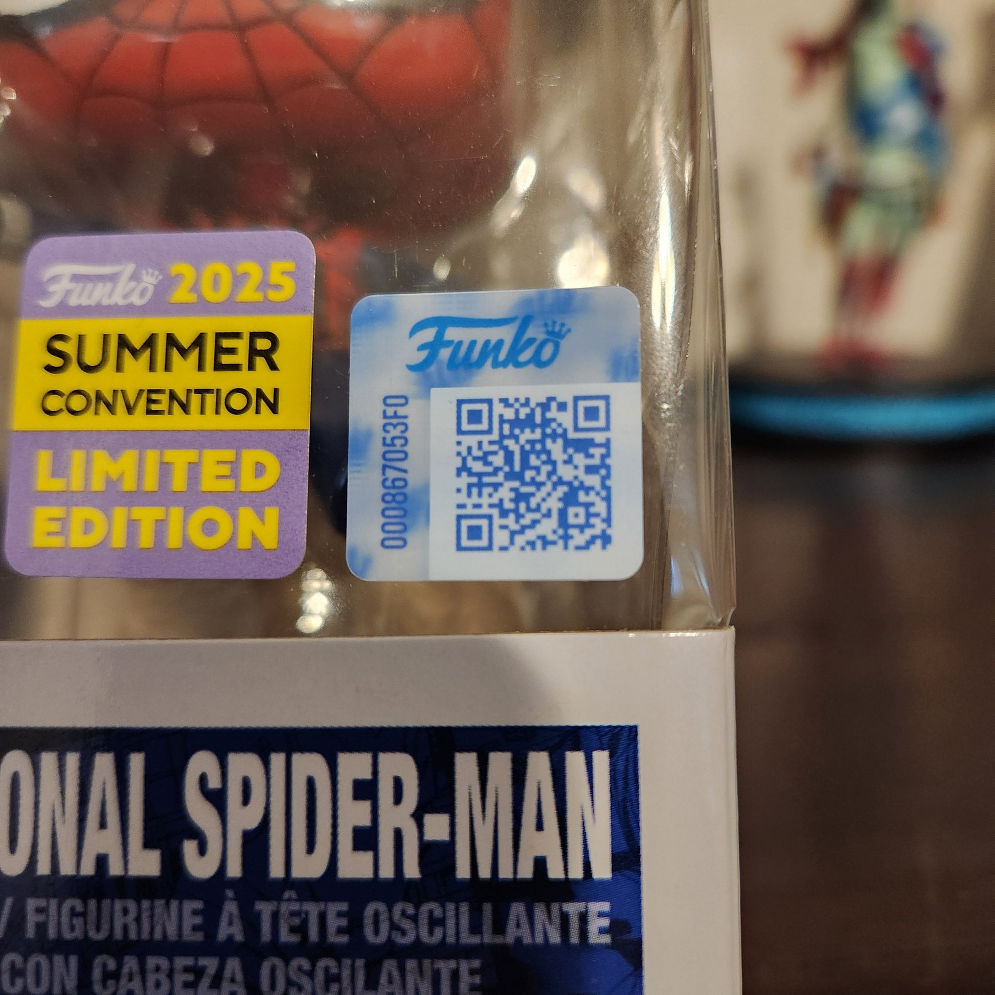 Marvel Sensational Spider-Man Funko Pop! Vinyl Figure #1507- 2025 Summer Convention Exclusive Funko