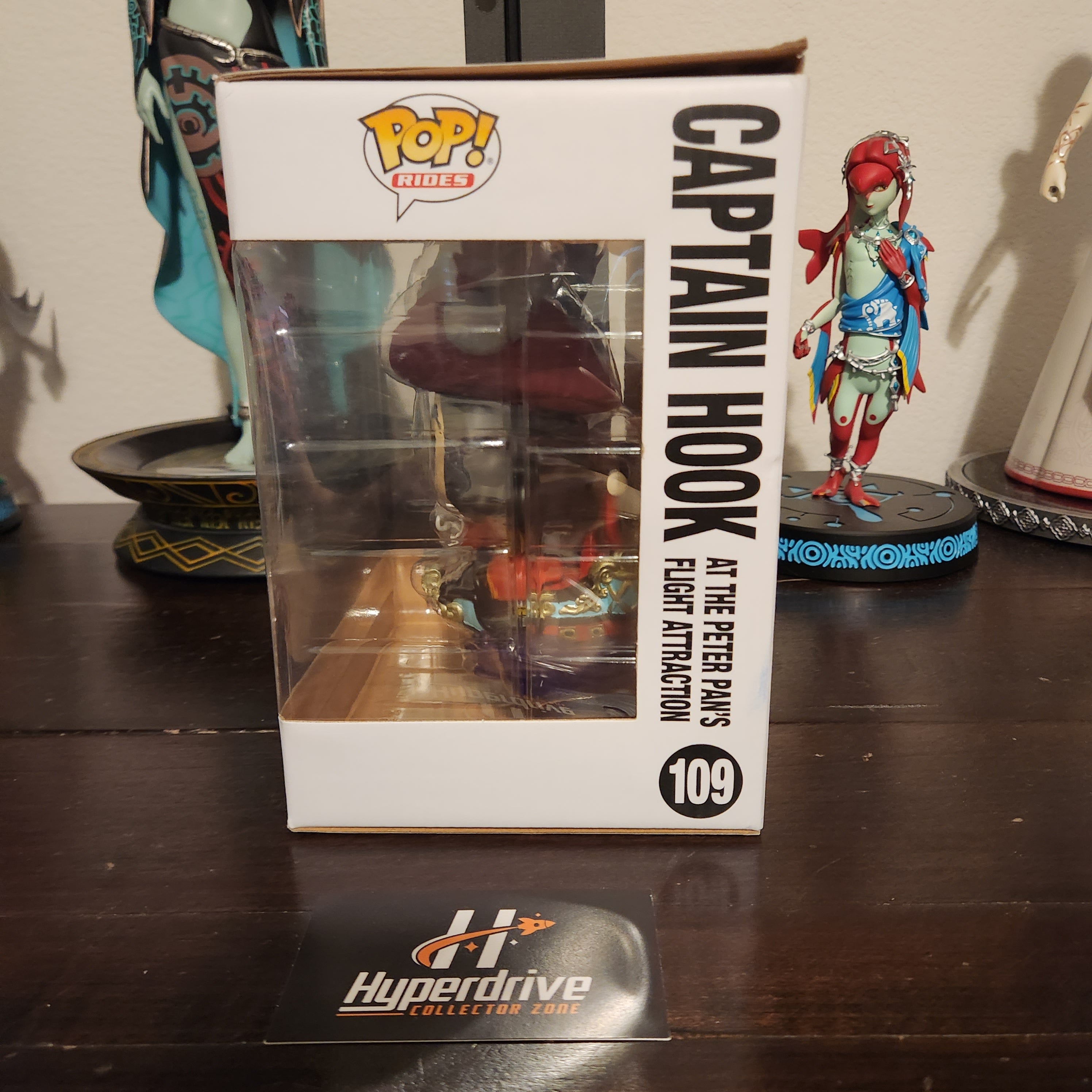 Disney Captain Hook at the Peter Pan's Flight Attraction Funko PoP
