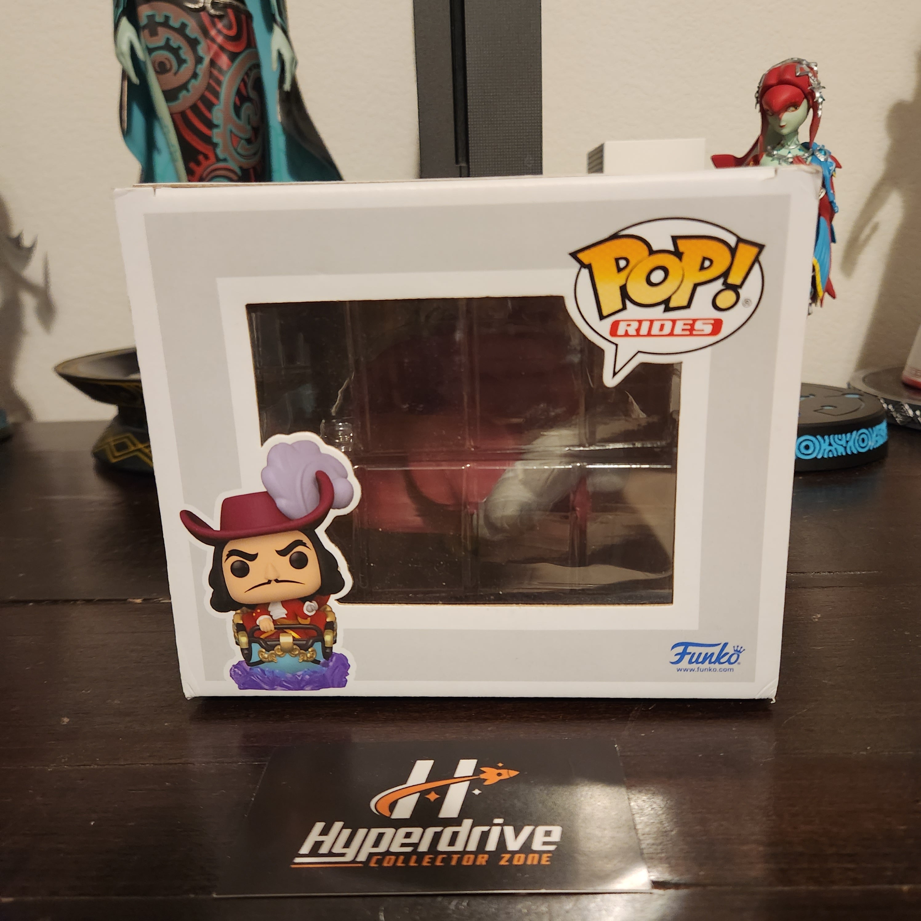 Disney Captain Hook at the Peter Pan's Flight Attraction Funko PoP