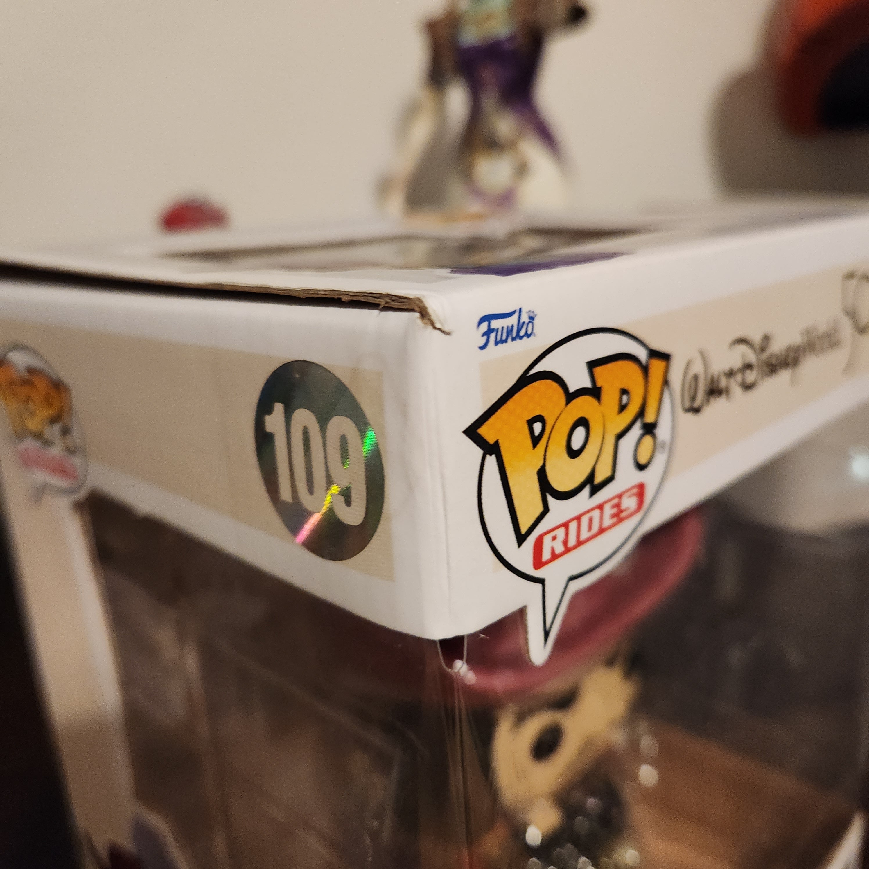 Disney Captain Hook at the Peter Pan's Flight Attraction Funko PoP