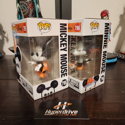 Disney Halloween Mickey & Minnie Mouse Funko Pop! Vinyl Figure Bundle Funko