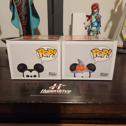 Disney Halloween Mickey & Minnie Mouse Funko Pop! Vinyl Figure Bundle Funko