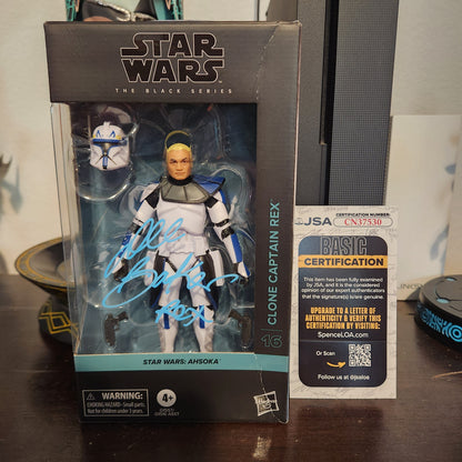 Star Wars The Black Series Captain Rex (Ahsoka) 6-Inch Action Figure SIGNED by Dee Bradley Baker Hasbro