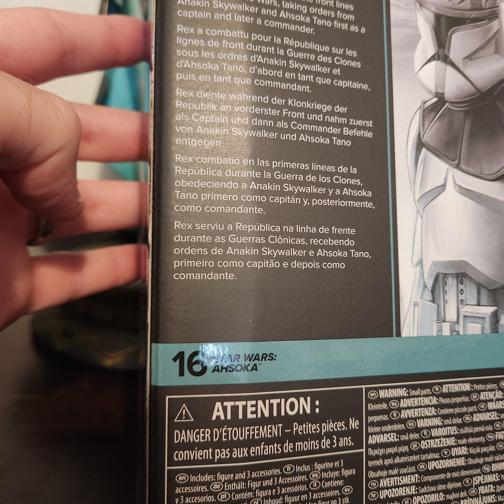 Star Wars The Black Series Captain Rex (Ahsoka) 6-Inch Action Figure SIGNED by Dee Bradley Baker Hasbro