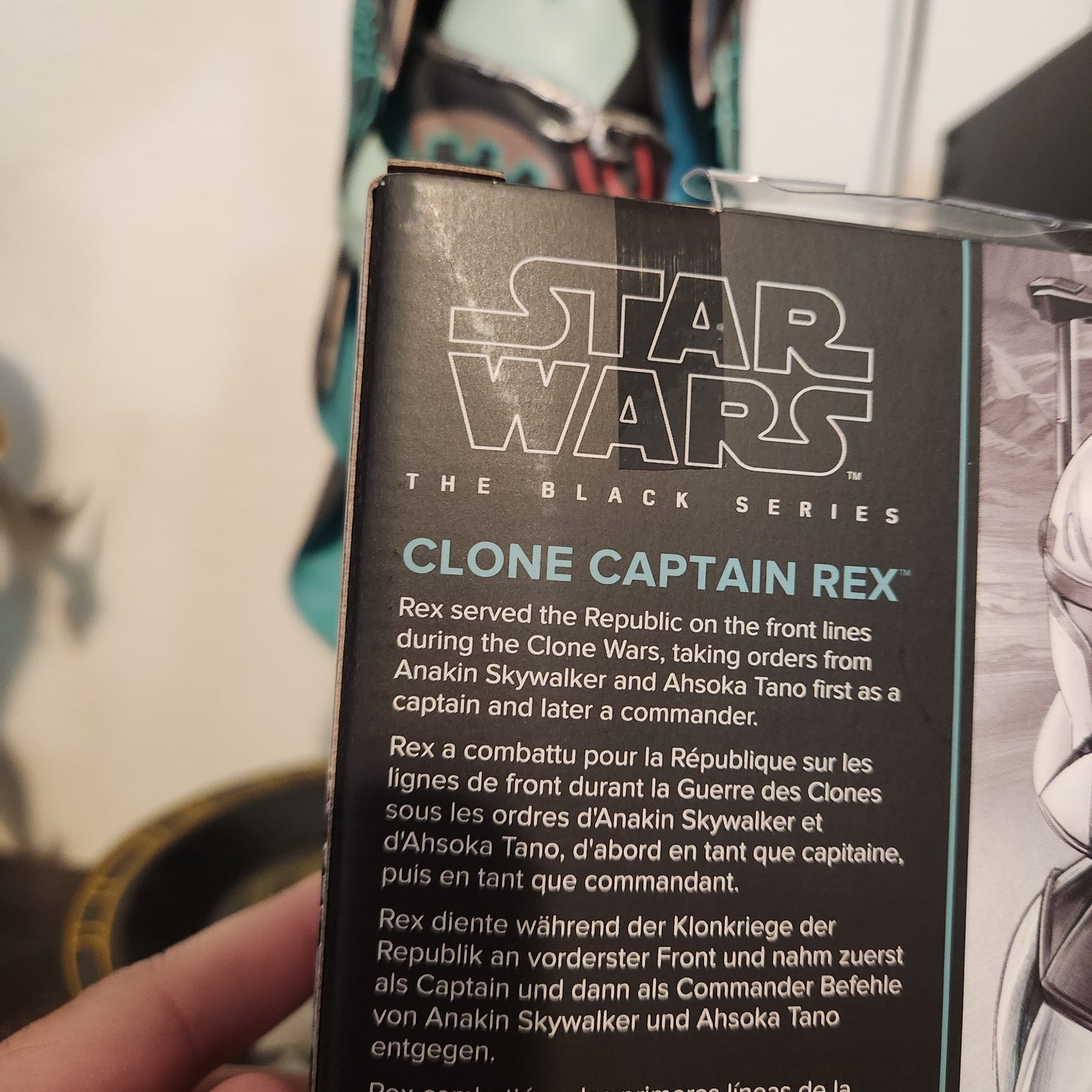 Star Wars The Black Series Captain Rex (Ahsoka) 6-Inch Action Figure SIGNED by Dee Bradley Baker Hasbro