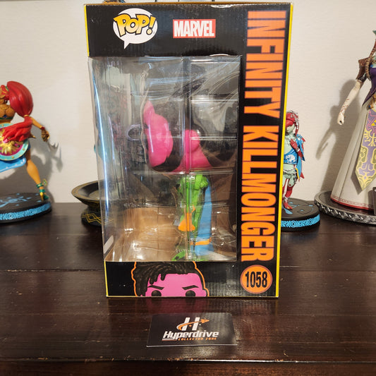 Funko PoP Marvel What If...? Infinity Killmonger 10 Inch Blacklight Funko