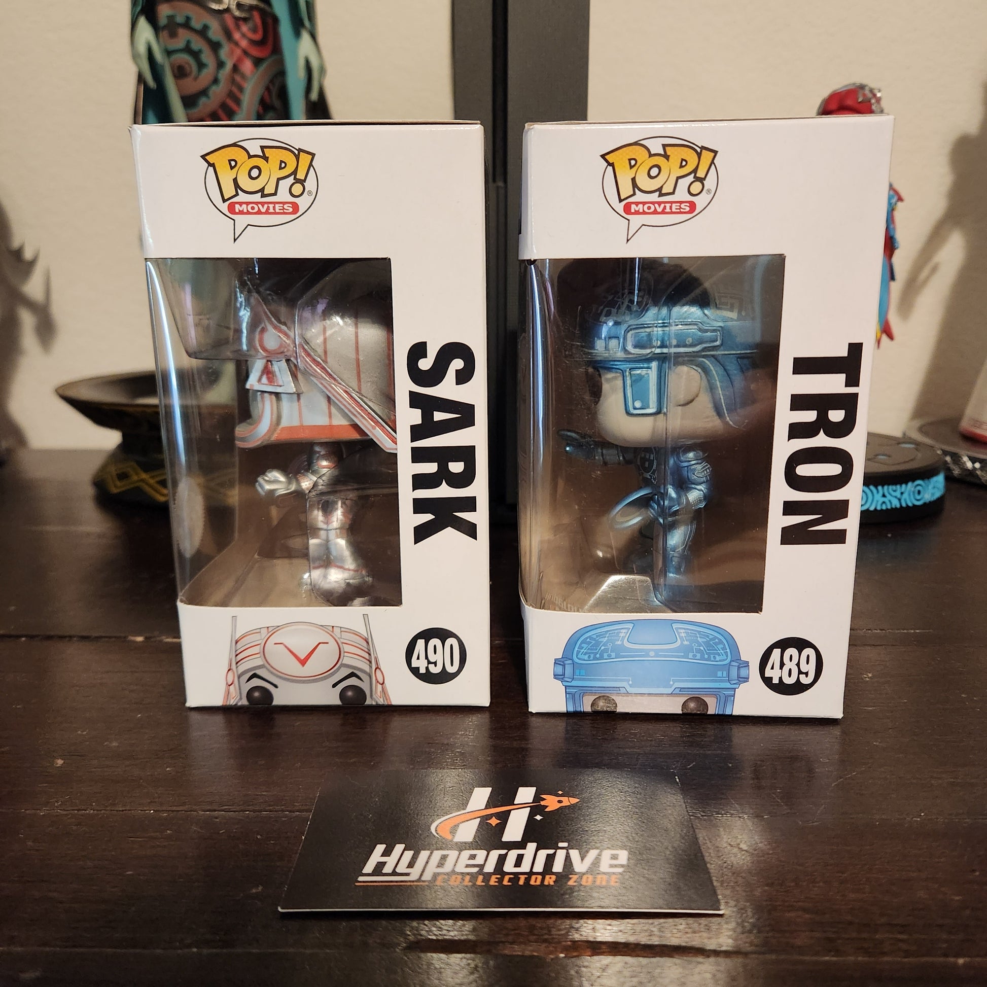 Disney Tron and Sark CHASE Funko Pop Bundle Funko