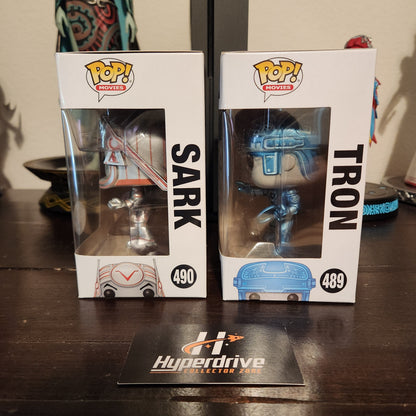 Disney Tron and Sark CHASE Funko Pop Bundle Funko
