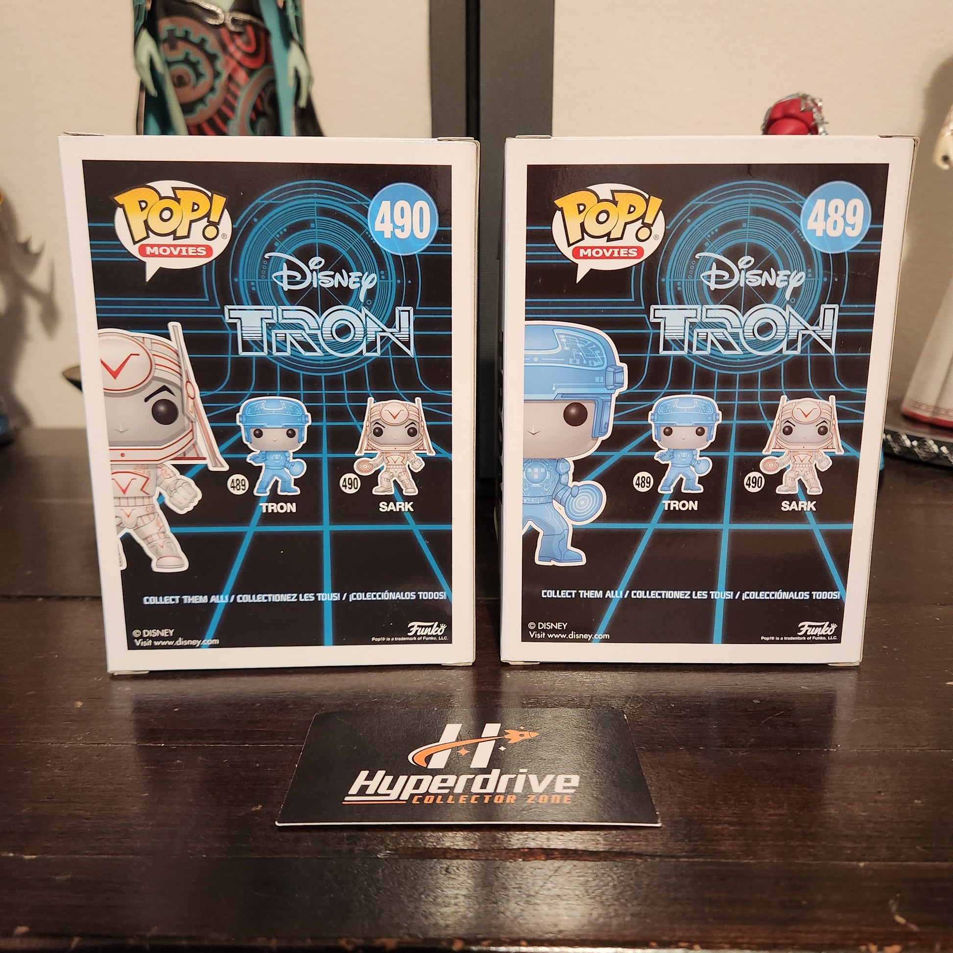Disney Tron and Sark CHASE Funko Pop Bundle Funko