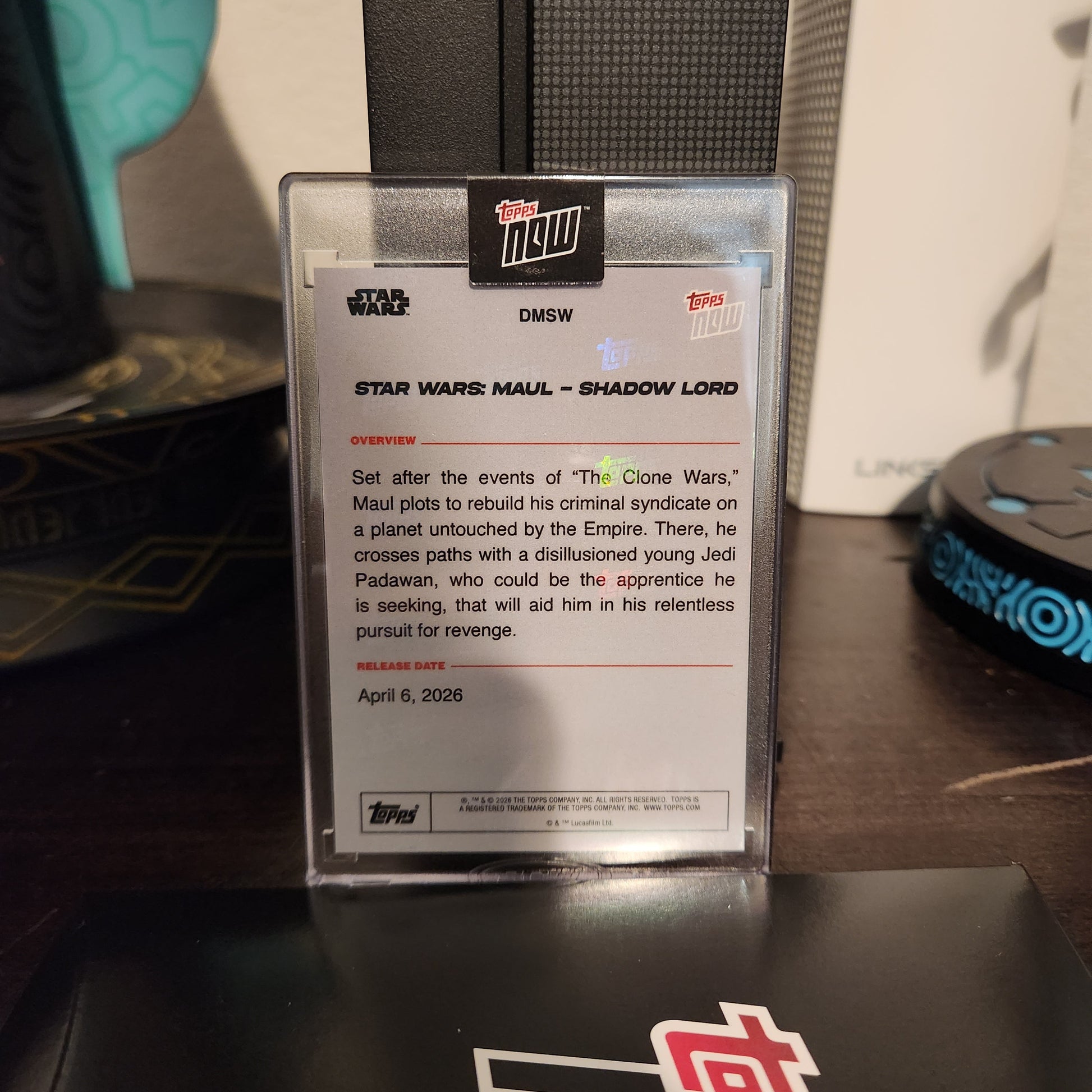 TOPPS NOW! Star Wars Maul: Shadow Lord Base Card #DMSW Topps