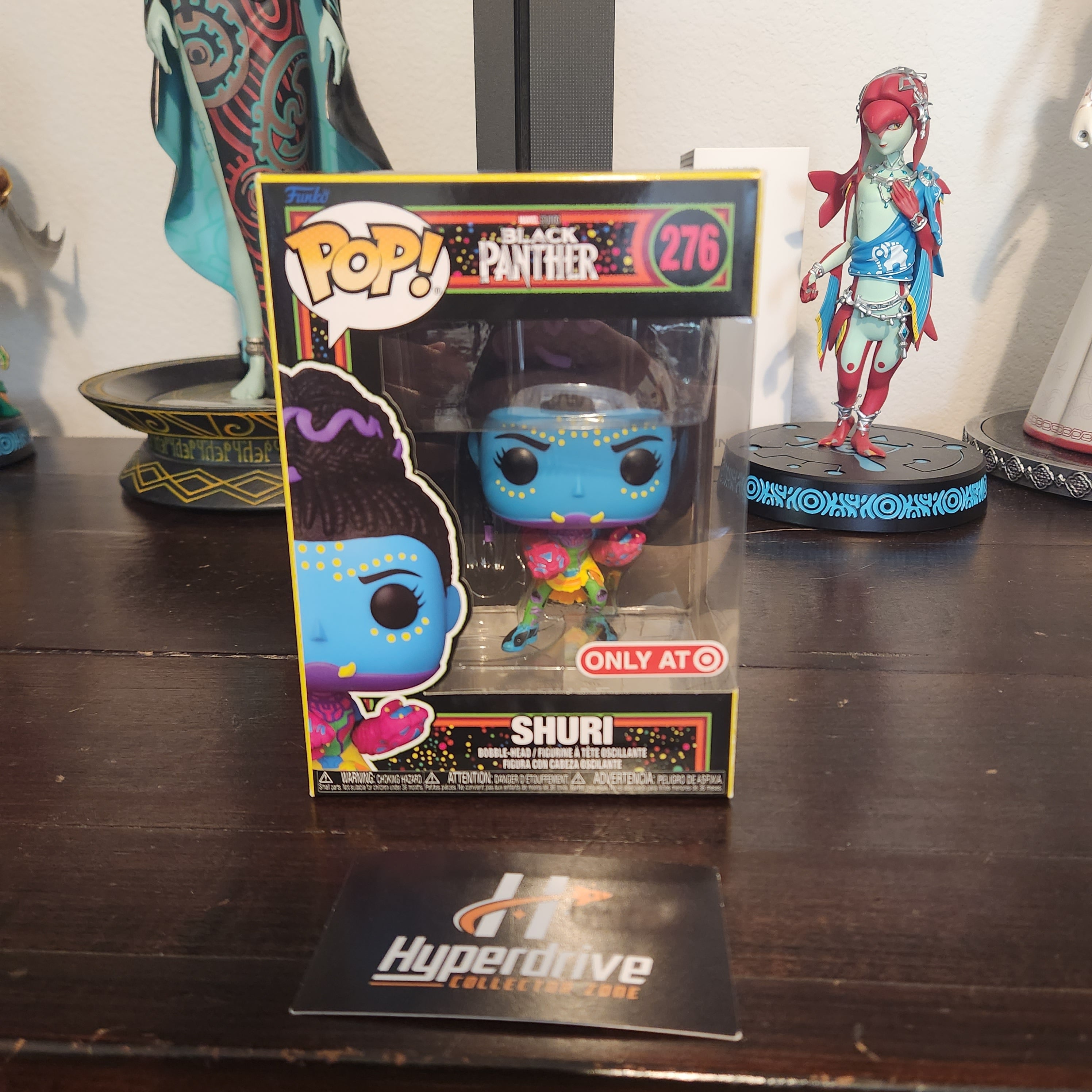 Marvel Black Panther Shuri Blacklight Funko Pop! Vinyl Figure #276