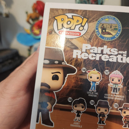 Parks and Recreation Hunter Ron Swanson Funko Pop! Vinyl Figure #1150 Funko
