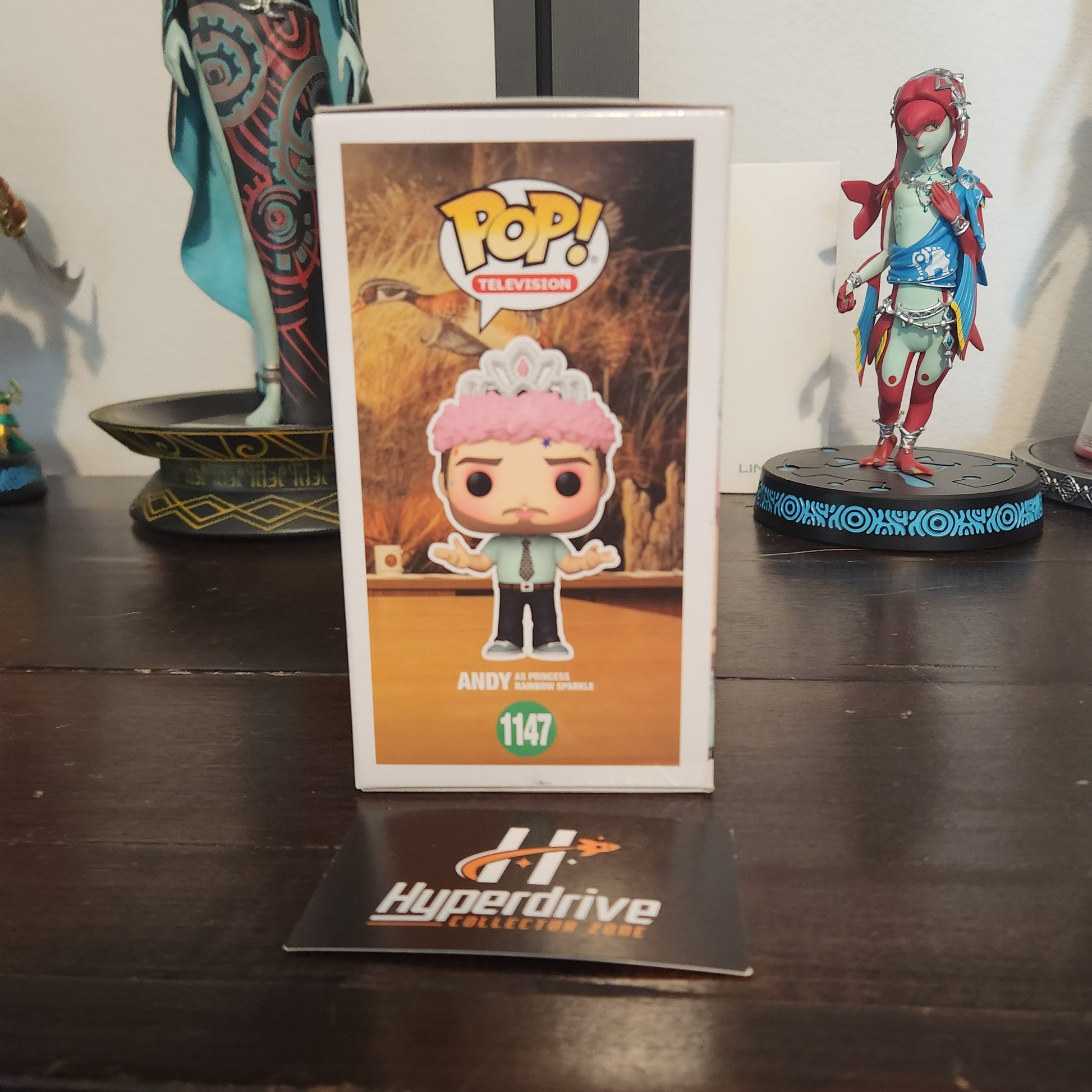 Parks and Recreation Andy as Princess Rainbow Sparkle Funko Pop! Vinyl Figure #1147 Funko