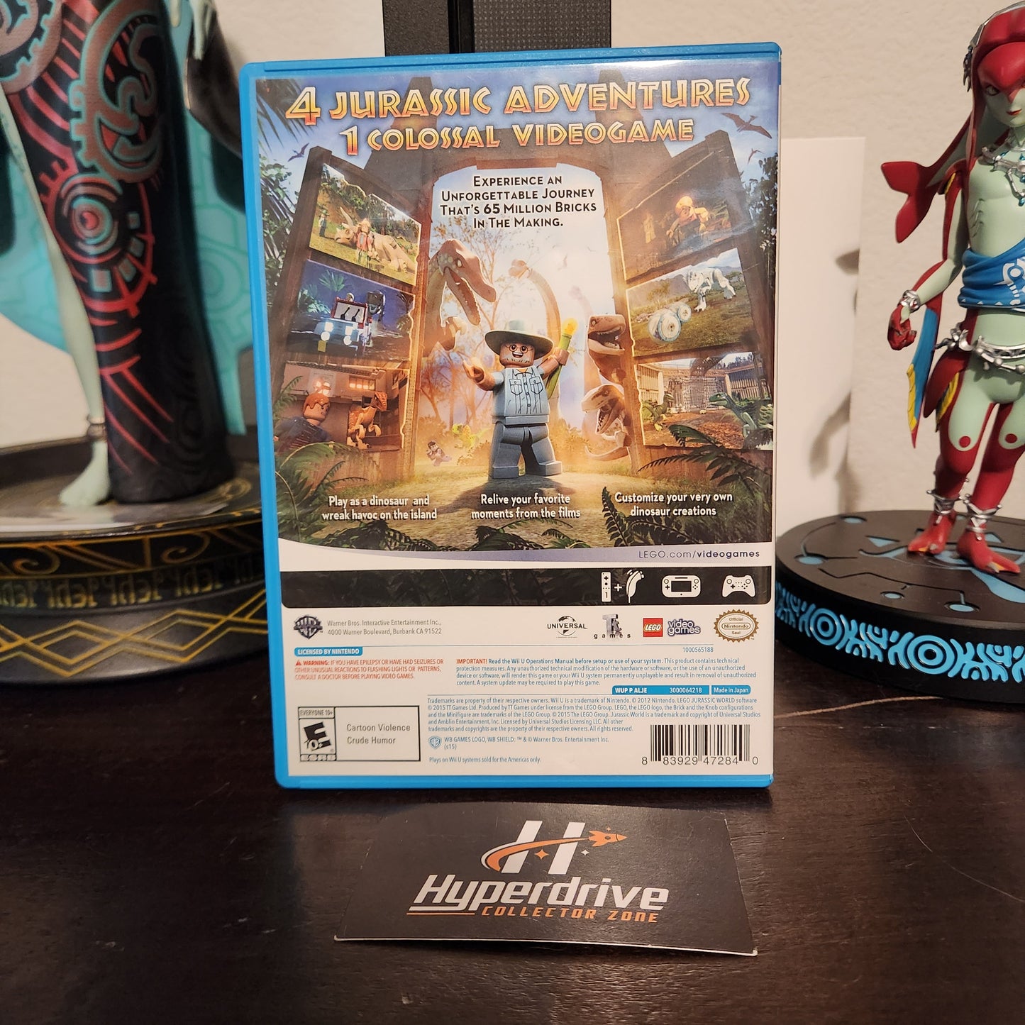 LEGO Jurassic World Nintendo Wii U- Complete CIB Nintendo