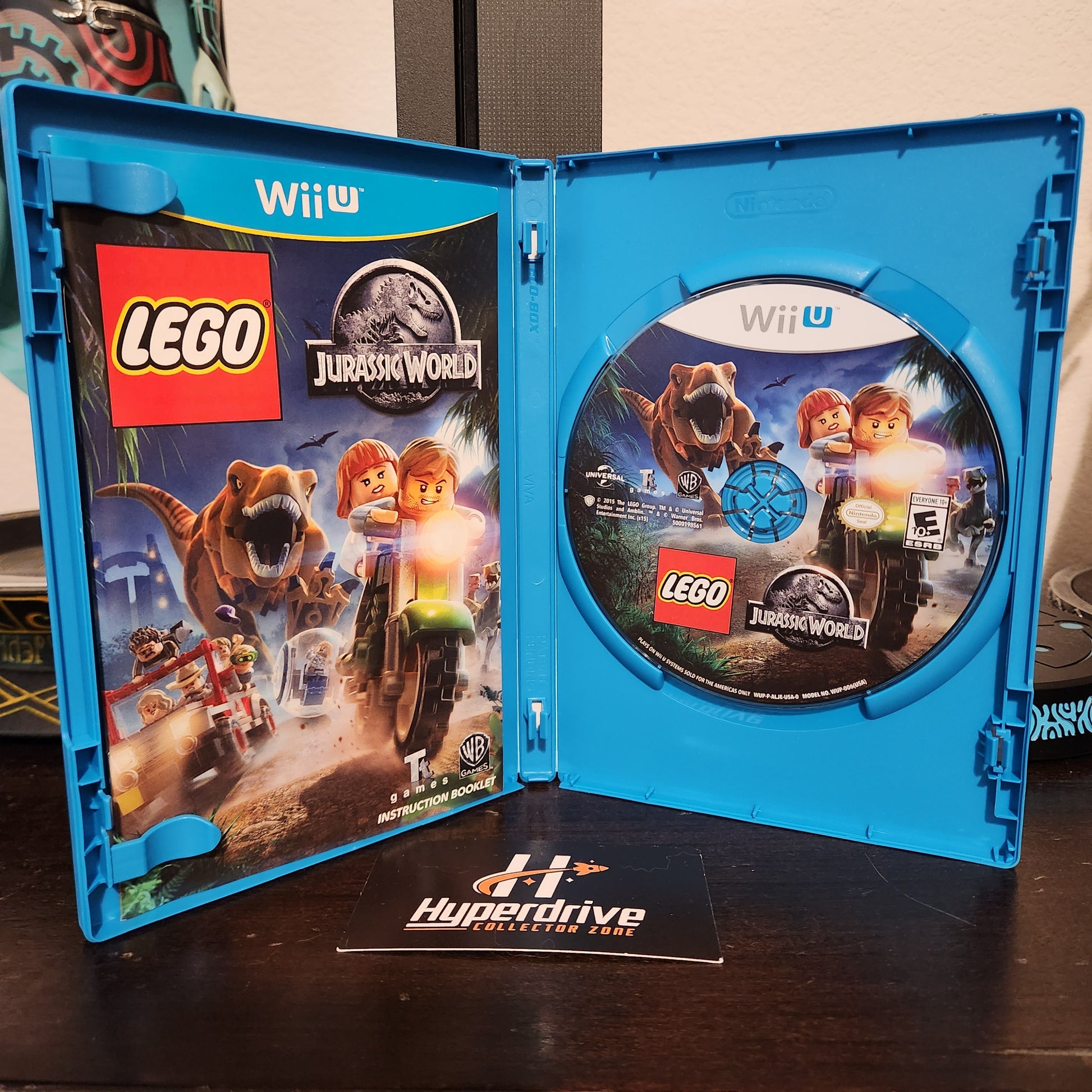 LEGO Jurassic World Nintendo Wii U- Complete CIB Nintendo
