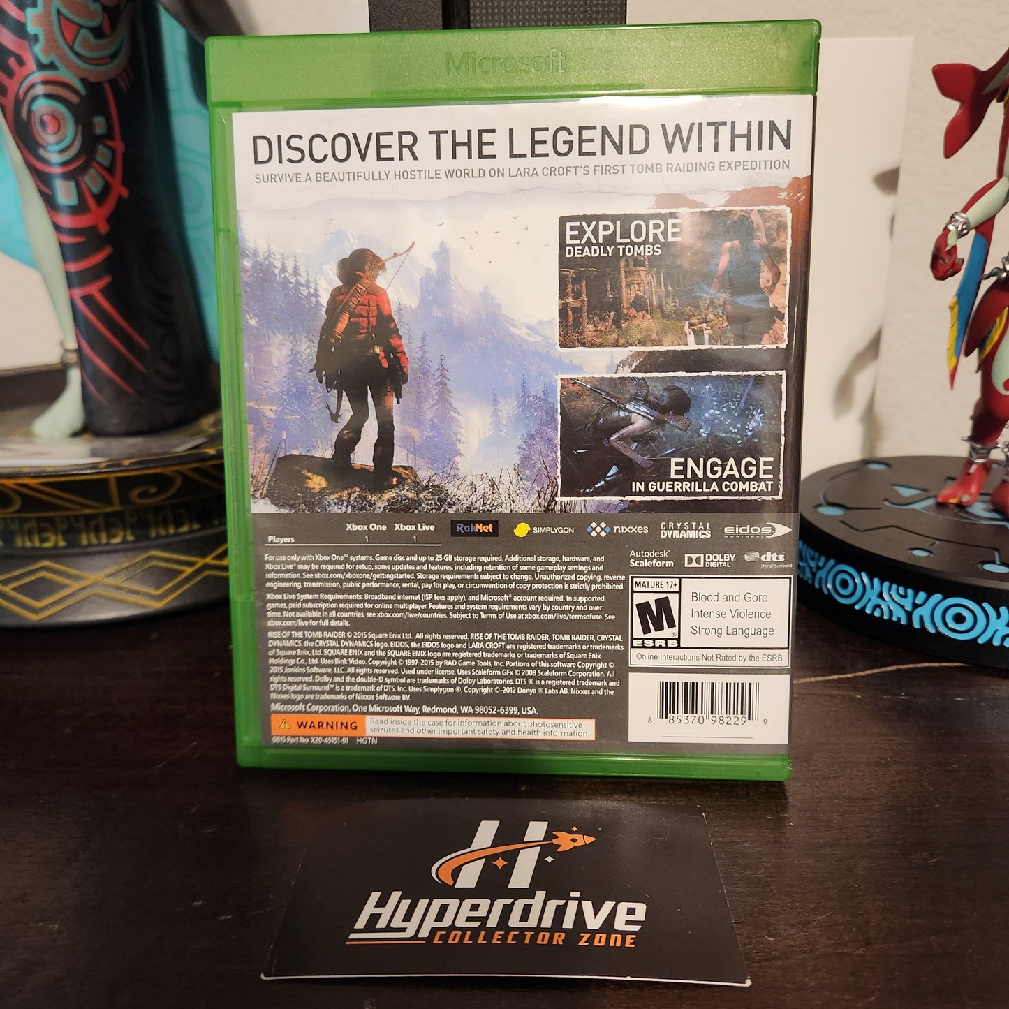 Rise of the Tomb Raider Xbox One- CIB Xbox