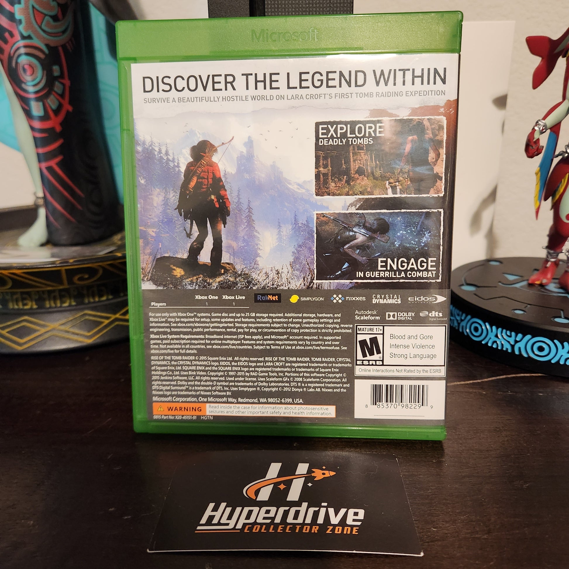 Rise of the Tomb Raider Xbox One- CIB Xbox
