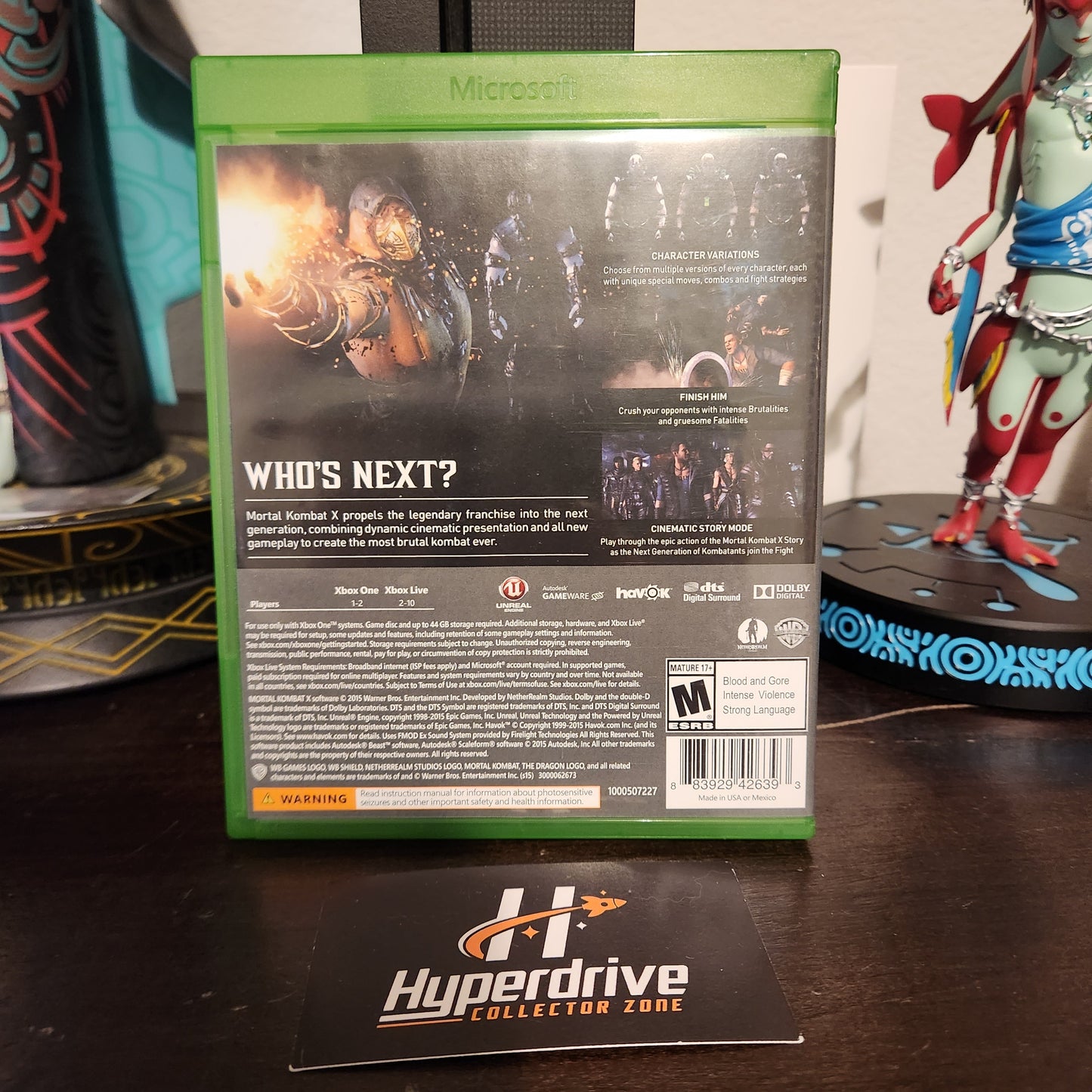 Mortal Kombat X Xbox One- CIB Xbox