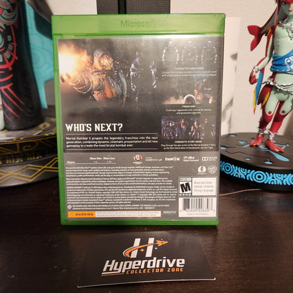 Mortal Kombat X Xbox One- CIB Xbox