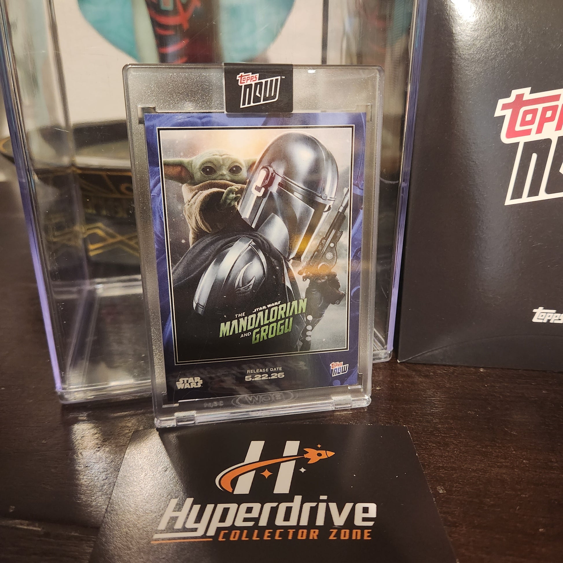 2026 Star Wars Topps NOW® – The Mandalorian and Grogu Base Card #MG01 Topps