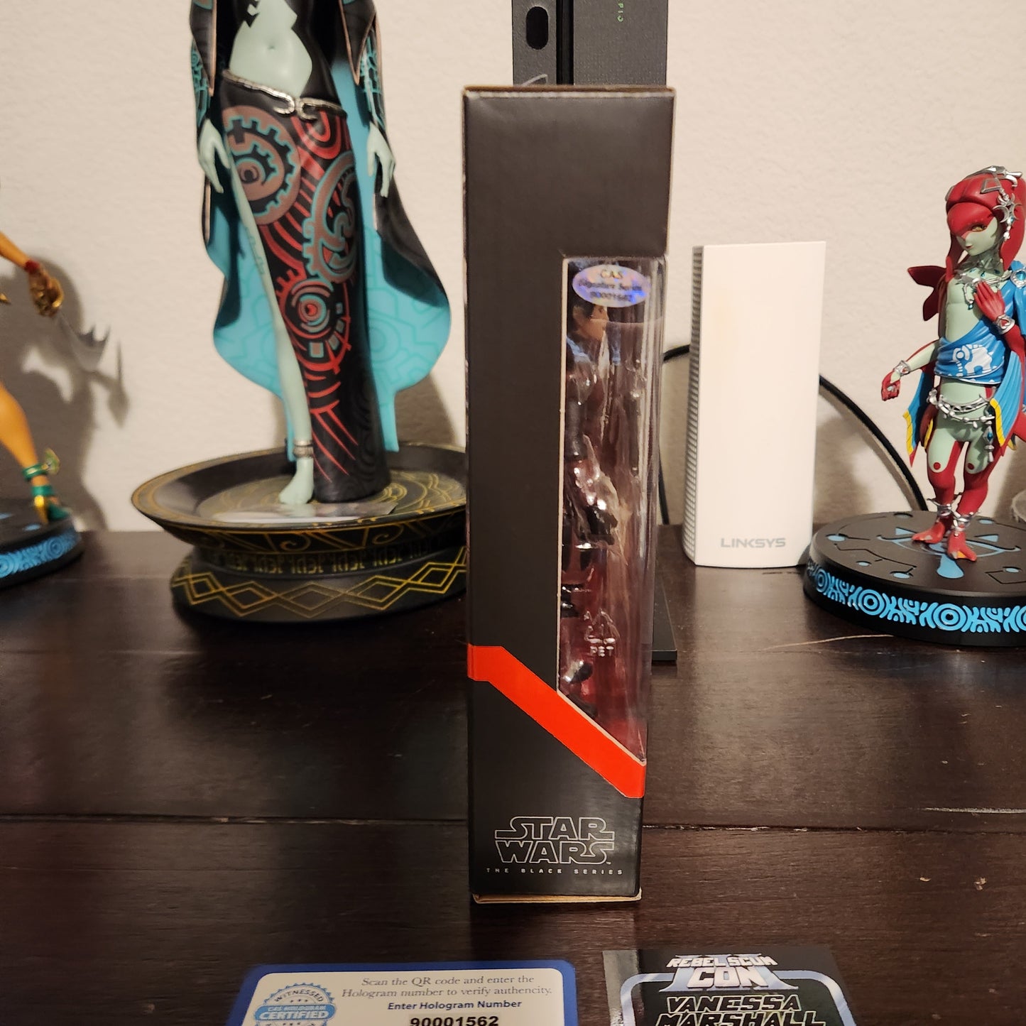 Star Wars: The Black Series Rook Kast 6-Inch Action Figure SIGNED by VANESSA MARSHALL (WN) Hasbro