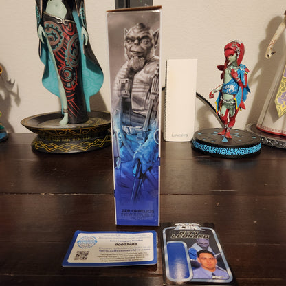 Star Wars: The Black Series Zeb Orrelios First Edition Signed by Matt Leonard COA Hasbro