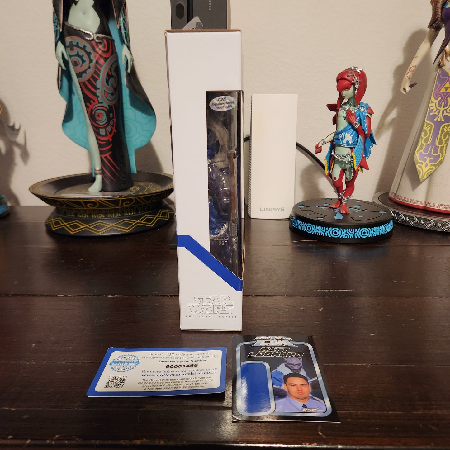 Star Wars: The Black Series Zeb Orrelios First Edition Signed by Matt Leonard COA Hasbro