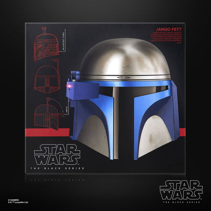 Star Wars The Black Series Jango Fett Premium Electronic Helmet Prop Replica Hasbro