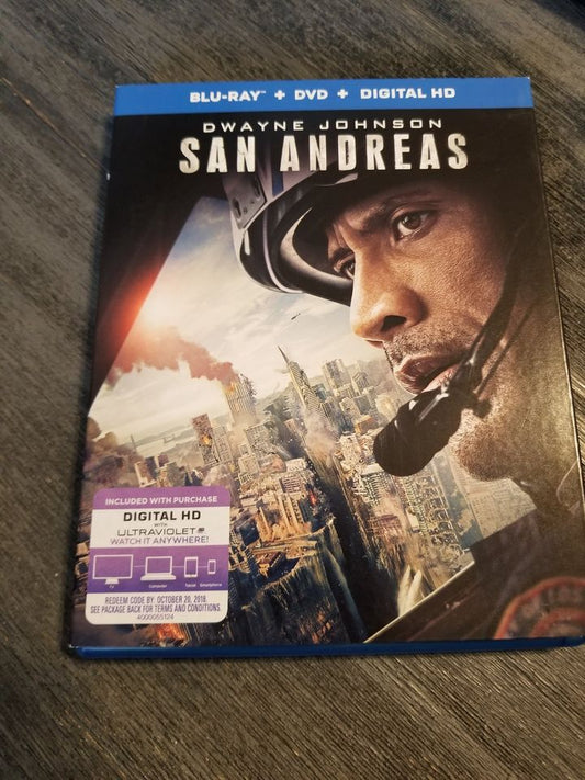 San Andreas Blu-ray Hyperdrive Collector Zone